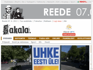 Sakala - home page