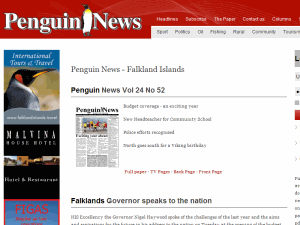 Penguin News - home page