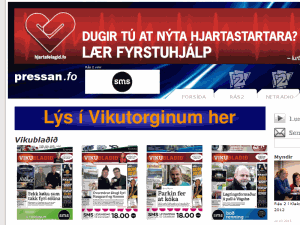 Vikubladid - home page