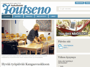 Joutseno-lehti - home page