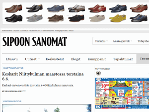 Sipoon Sanomat - home page
