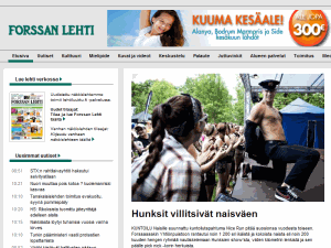 Forssan Lehti - home page