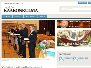 Kaakonkulma - home page