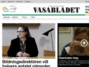 Vasabladet - home page