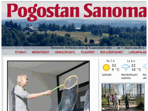 Pogostan Sanomat - home page