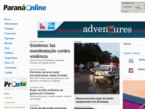 O Estado do Paraná - home page