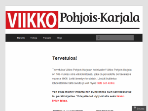 Viikko Pohjois-Karjala - home page