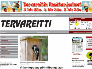 Tervareitti - home page