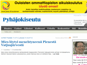 Pyhäjokiseutu - home page