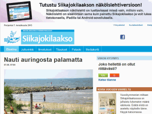 Siikajokilaakso - home page