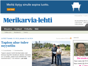 Merikarvialehti - home page