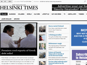 Helsinki Times - home page