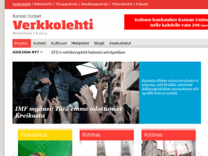 Kansan Uutiset - home page
