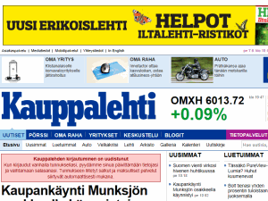 Kauppalehti - home page