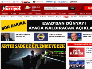 Hürriyet - home page