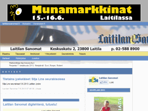 Laitilan Sanomat - home page