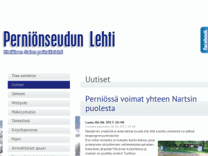 Perniönseudun Lehti - home page