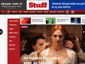Aksam Gazetesi - home page