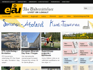 Abo Underrättelser - home page