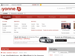 L'Yonne Republicaine - home page