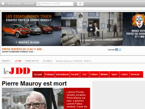 Le Journal du Dimanche - home page