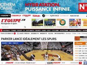 L'Equipe - home page