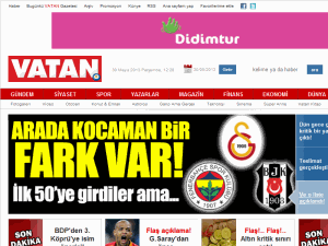 Vatan Gazetesi - home page
