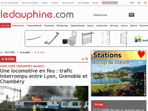 Le Dauphiné Libéré - home page