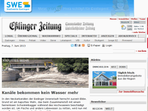 Esslinger Zeitung - home page