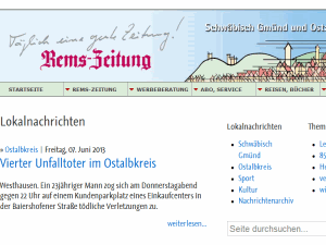Rems Zeitung - home page