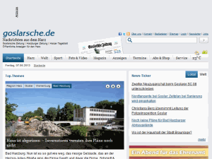 Goslarsche Zeitung - home page