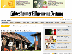 Hildesheimer Allgemeine Zeitung - home page