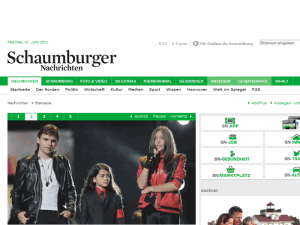 Schaumburger Nachrichten - home page