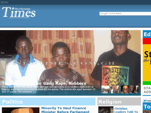 The Ghanaian Times - home page