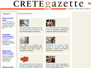 Crete Gazette - home page