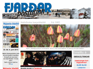 Fjardar Posturinn - home page