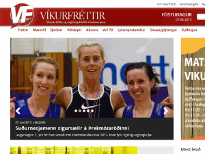 Vikurfrettir - home page