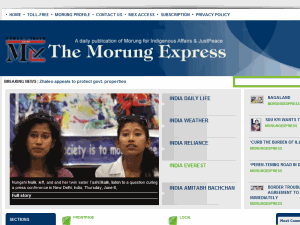 The Morung Express - home page