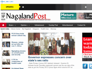Nagaland Post - home page