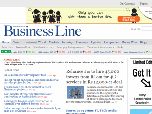 The Hindu Business Line - home page
