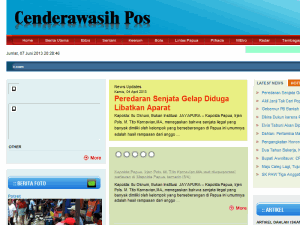 Cenderawasih Pos - home page