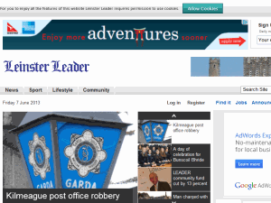 Leinster Leader - home page