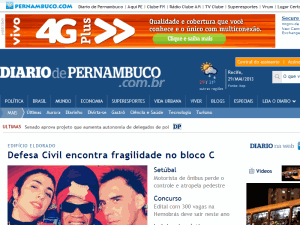Diário de Pernambuco - home page