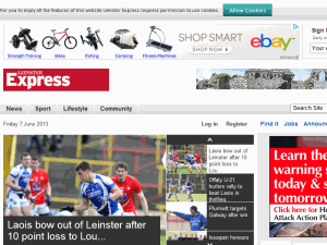 Leinster Express - home page
