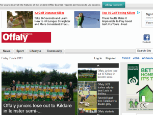 Offaly Express - home page