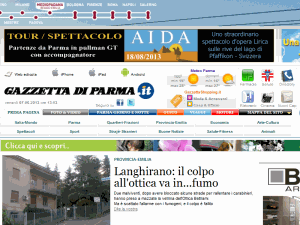 La Gazzetta di Parma - home page