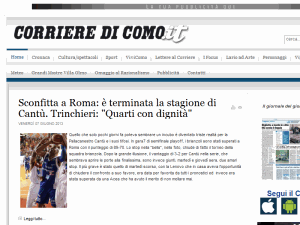 Corriere di Como - home page