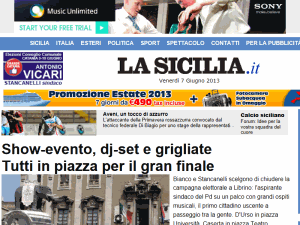 La Sicilia - home page