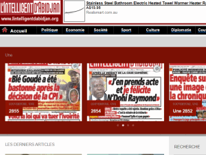 L'Intelligent d'Abidjan - home page