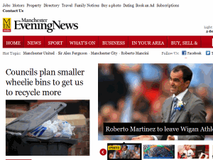 Manchester Evening News - home page